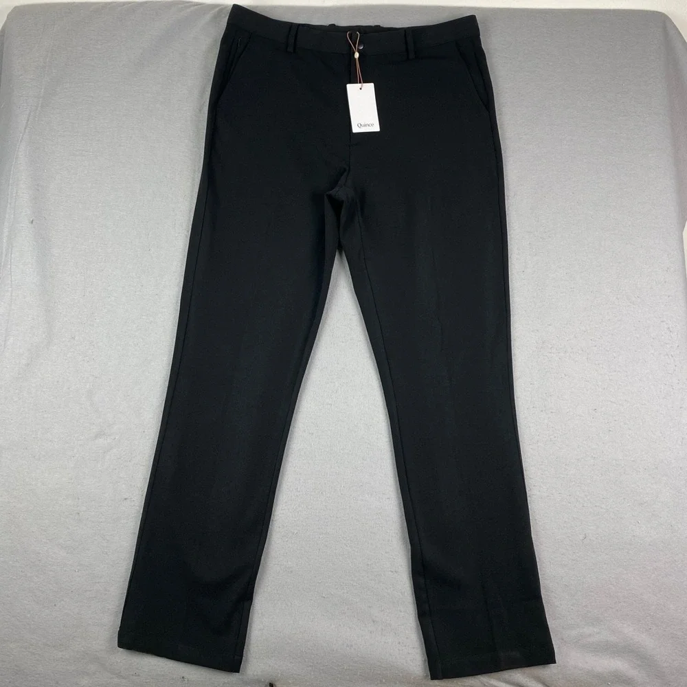 Quince Mens Ultra Stretch 24/7 Smart Chino Pants 36x33 Work Dress Pants NEW